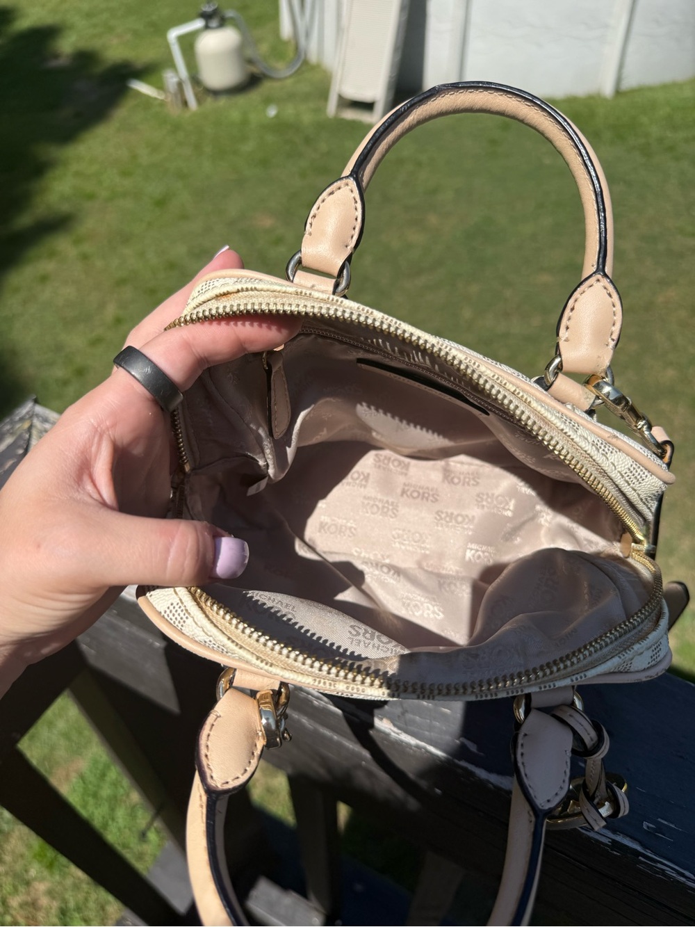 Michael Kors Small Satchel - Picture 6 of 6